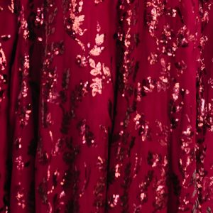 Fabric Swatch - Destiny Sequin | Wine