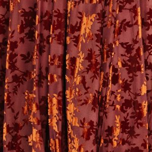 Fabric Swatch - Veronica Velvet | Rust