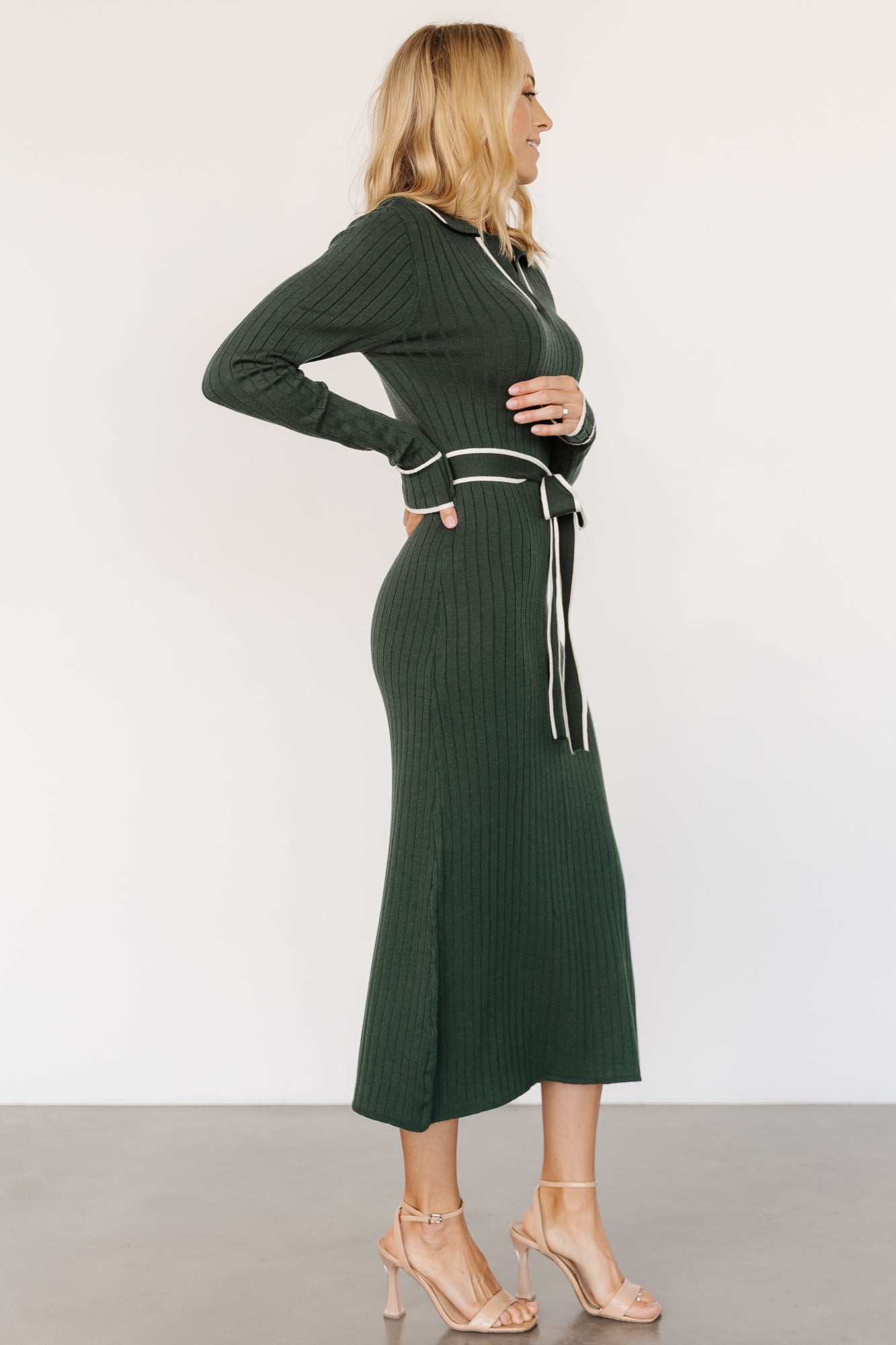 Lark Sweater Dress | Green - Image 5