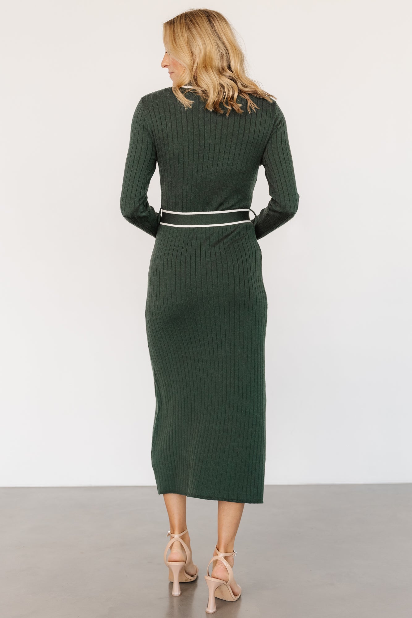 Lark Sweater Dress | Green - Image 4