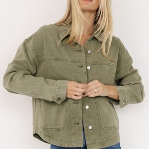 Finn Lightweight Jacket | Olive