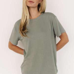 Elliot Relaxed Tee | Sage