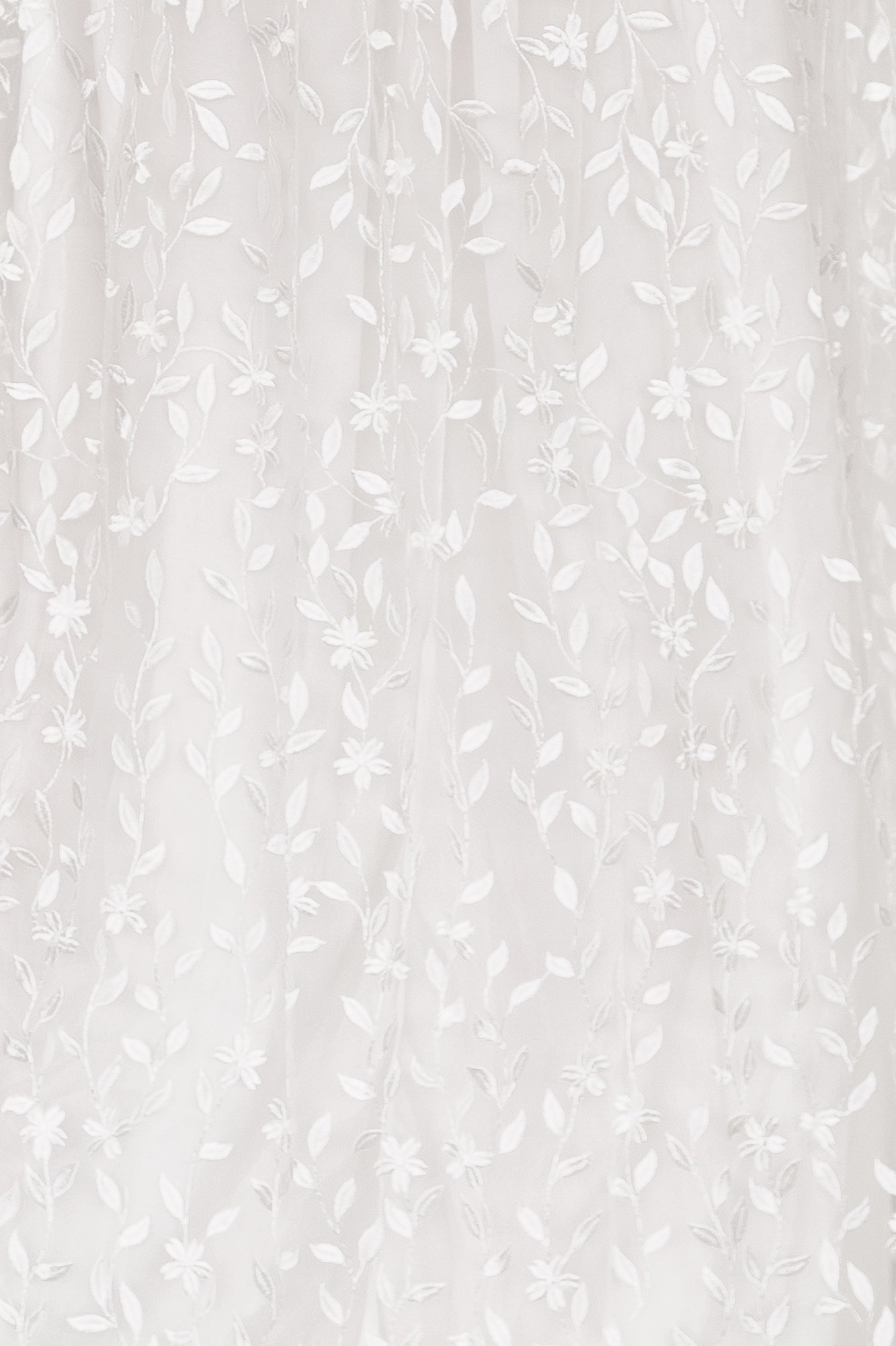 Fabric Swatch - Marseille Embossed | White