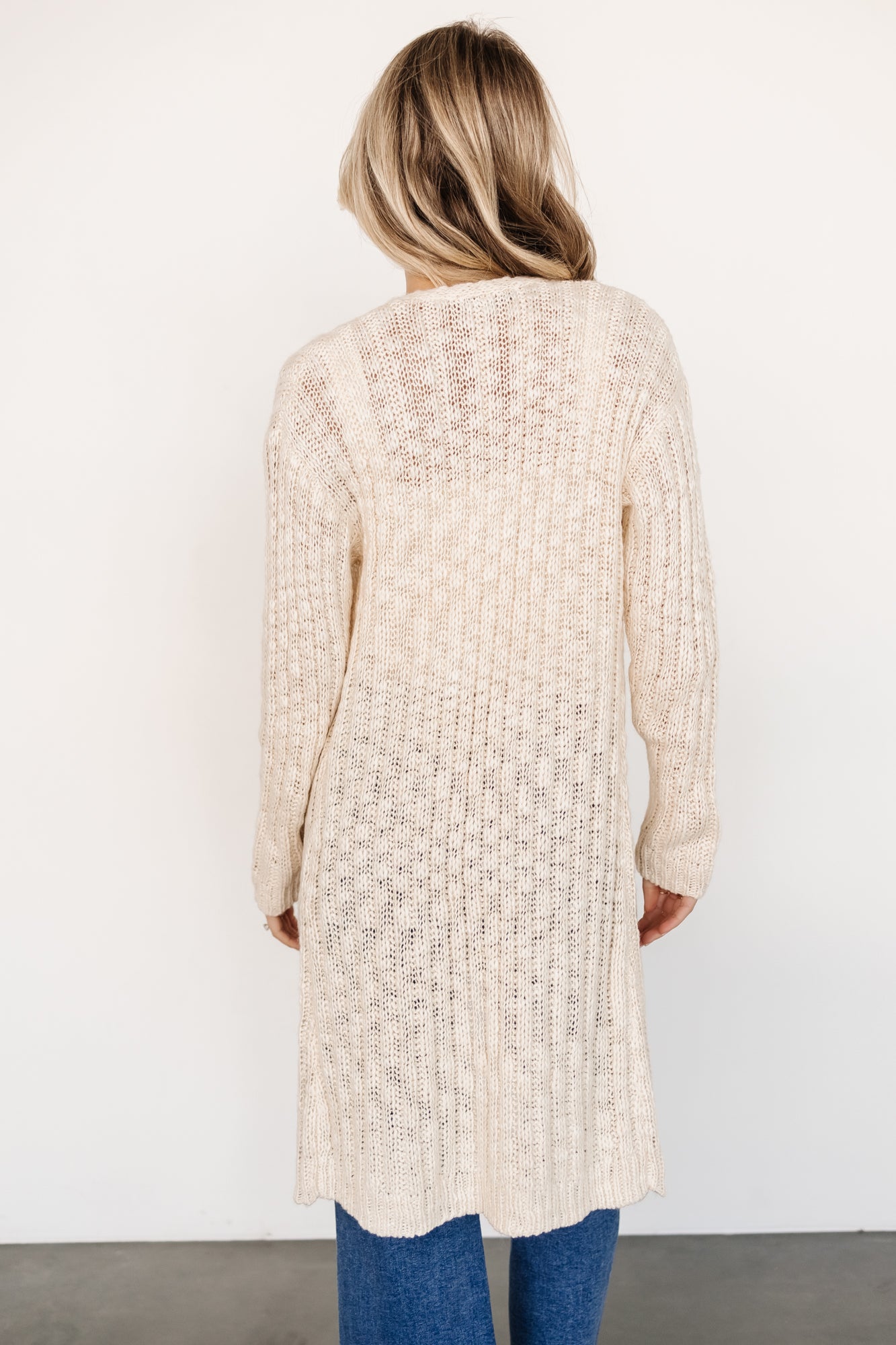 Devman Knit Cardigan | Cream - Image 4