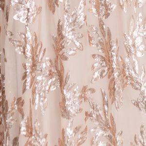Fabric Swatch - Muse Sequin | Rose Gold