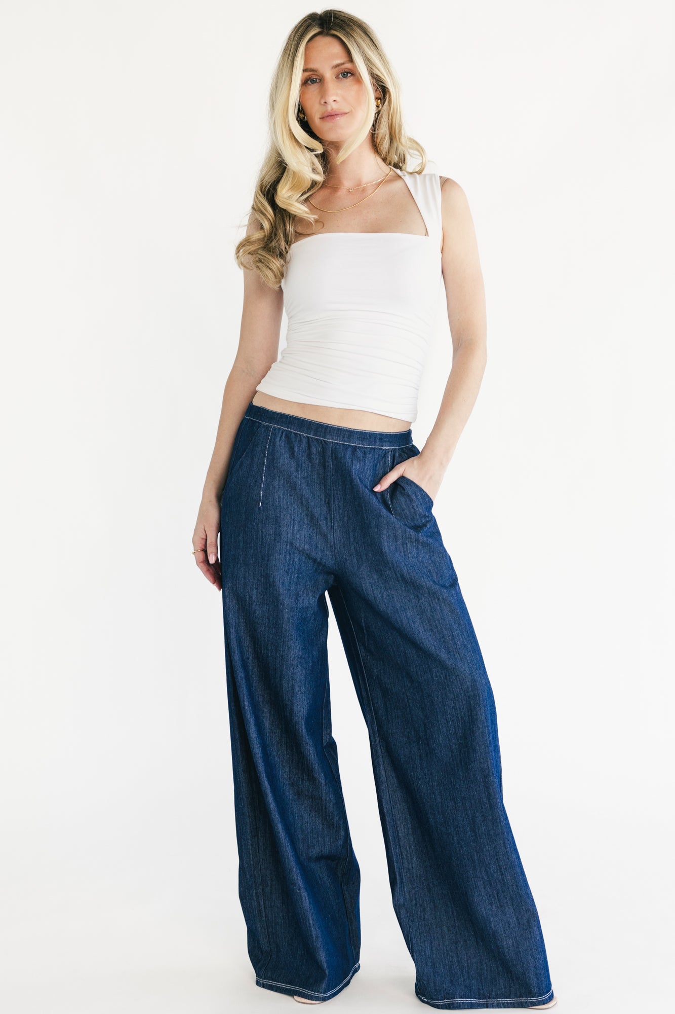 Xandria Pants | Dark Denim - Image 6