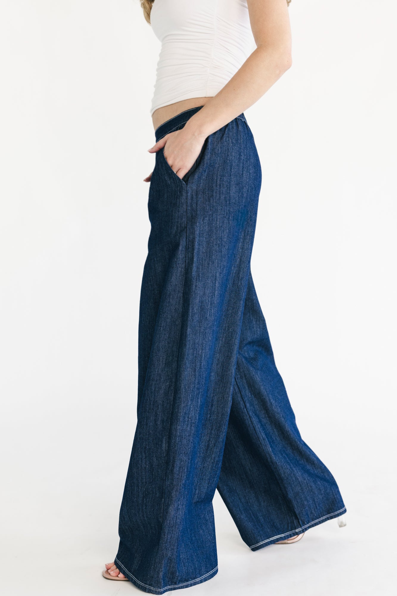 Xandria Pants | Dark Denim - Image 3