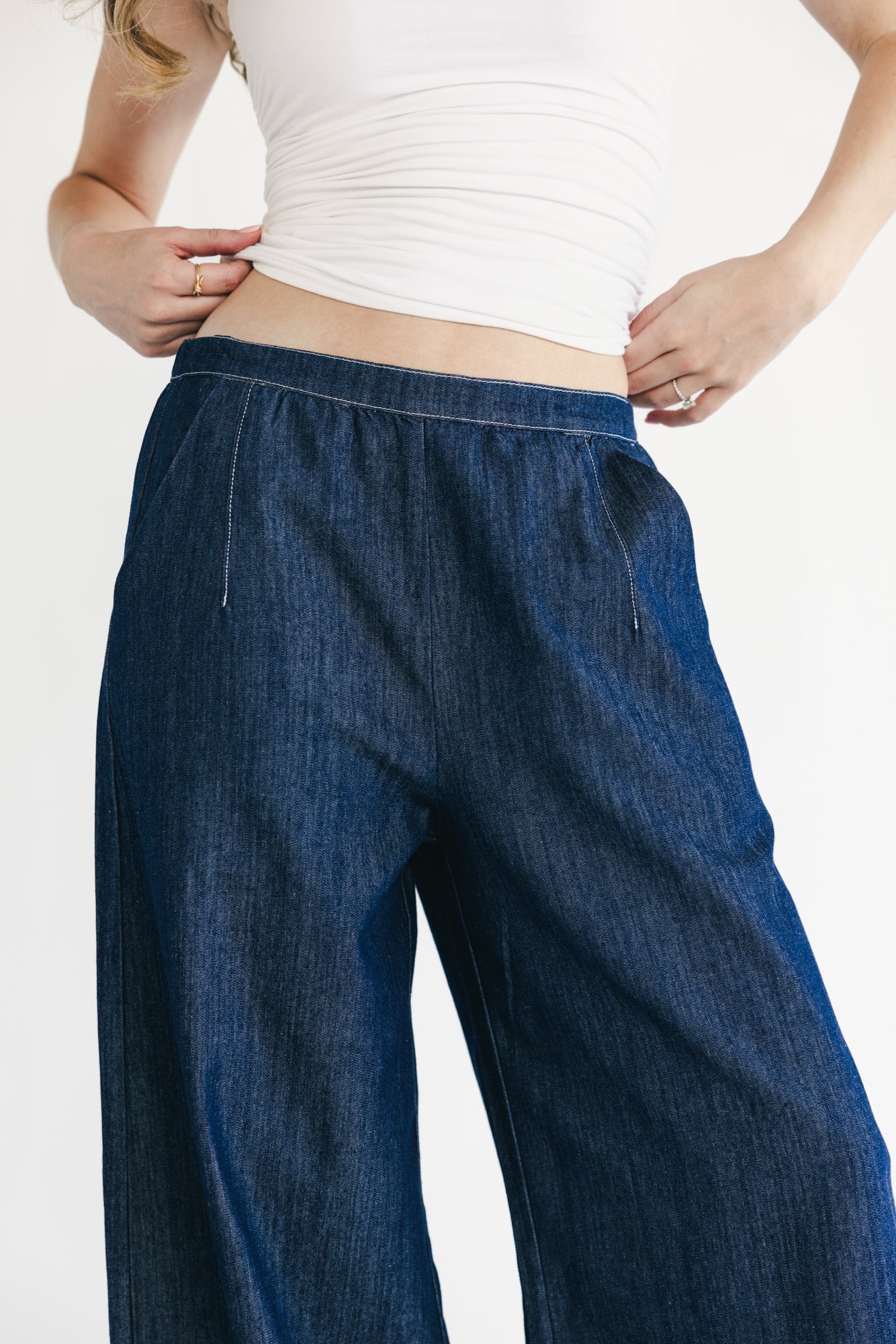 Xandria Pants | Dark Denim - Image 7