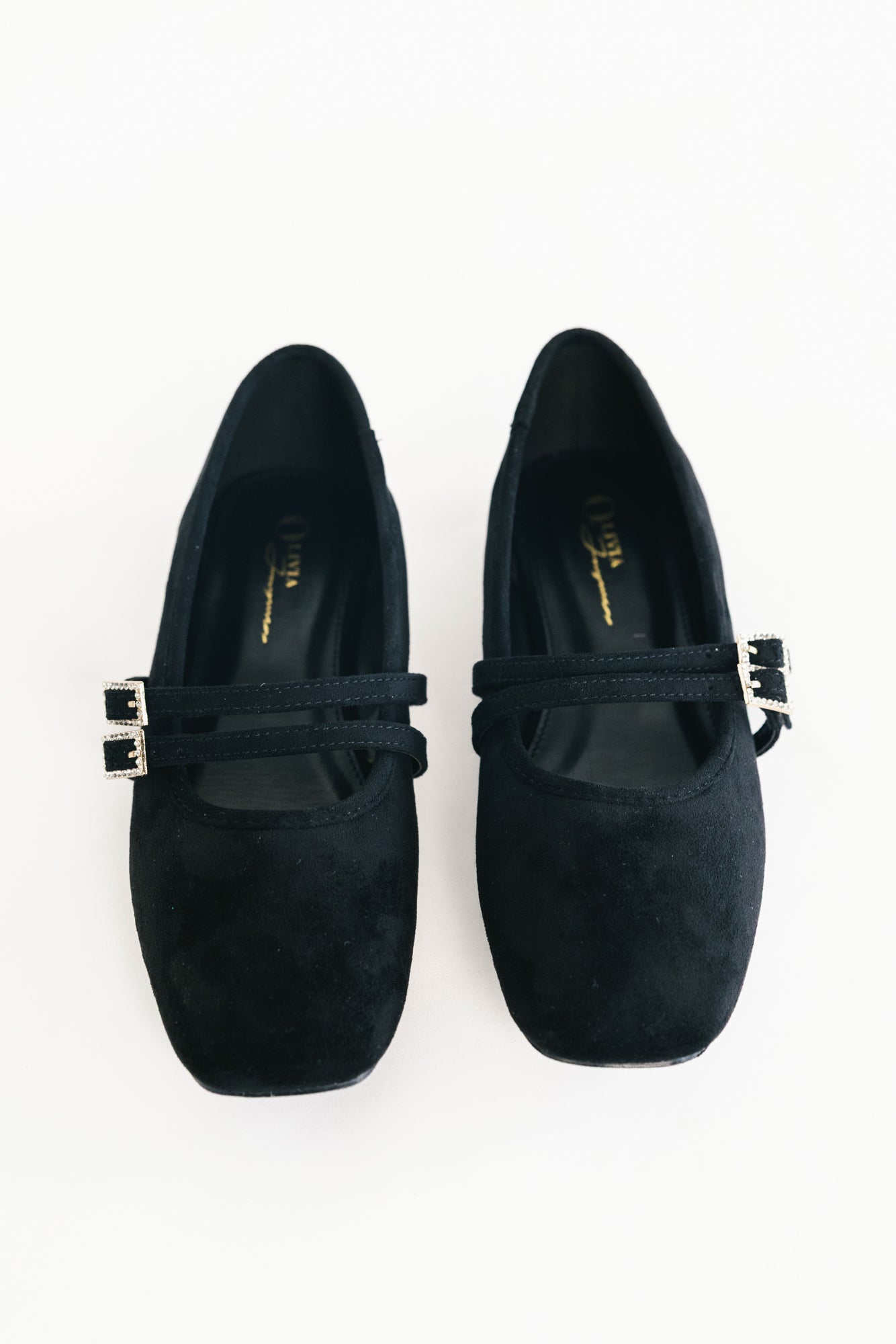 Azira Square Toe Flats | Black - Image 5