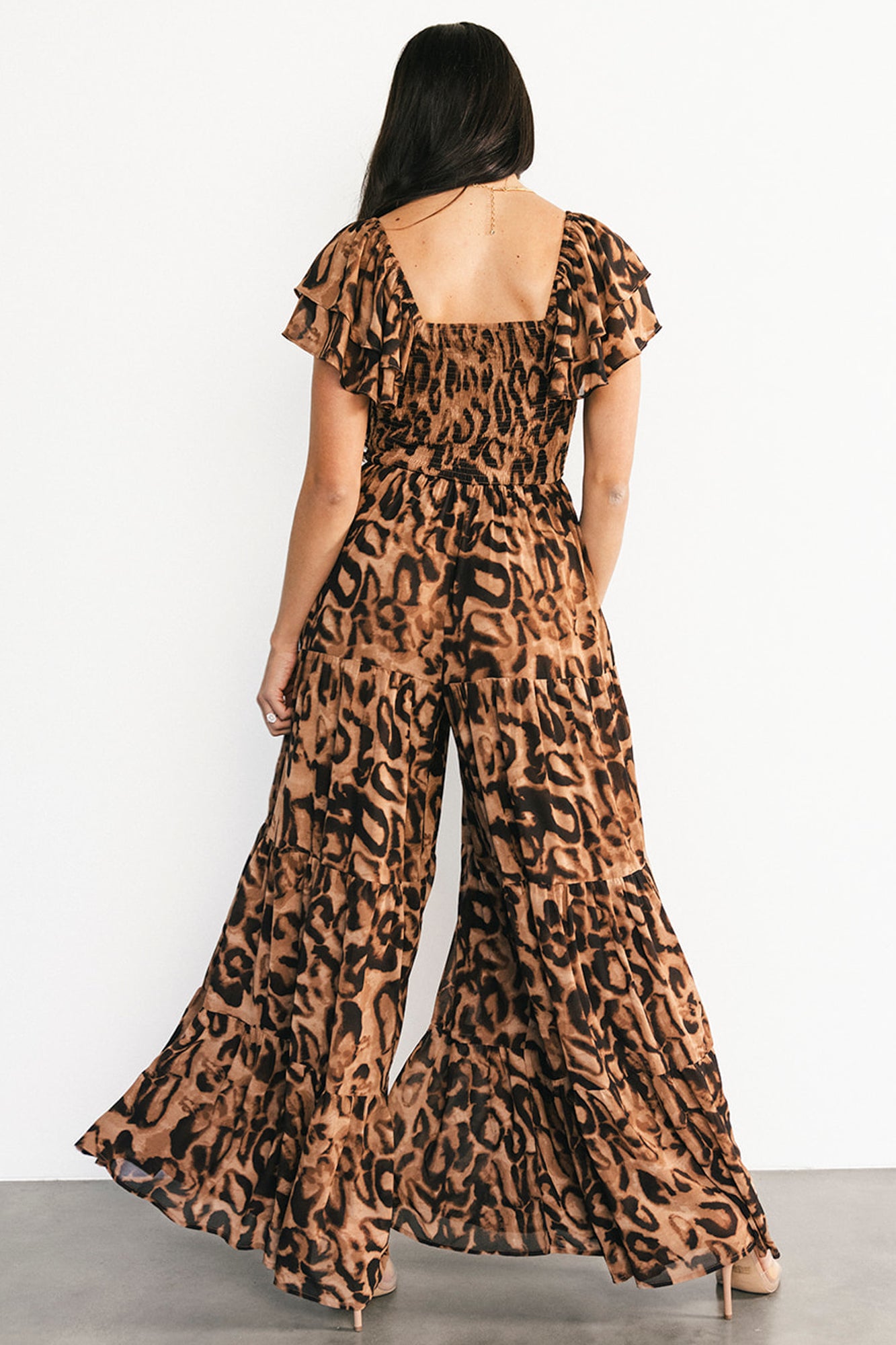 Katalina Jumpsuit | Leopard Print - Image 4
