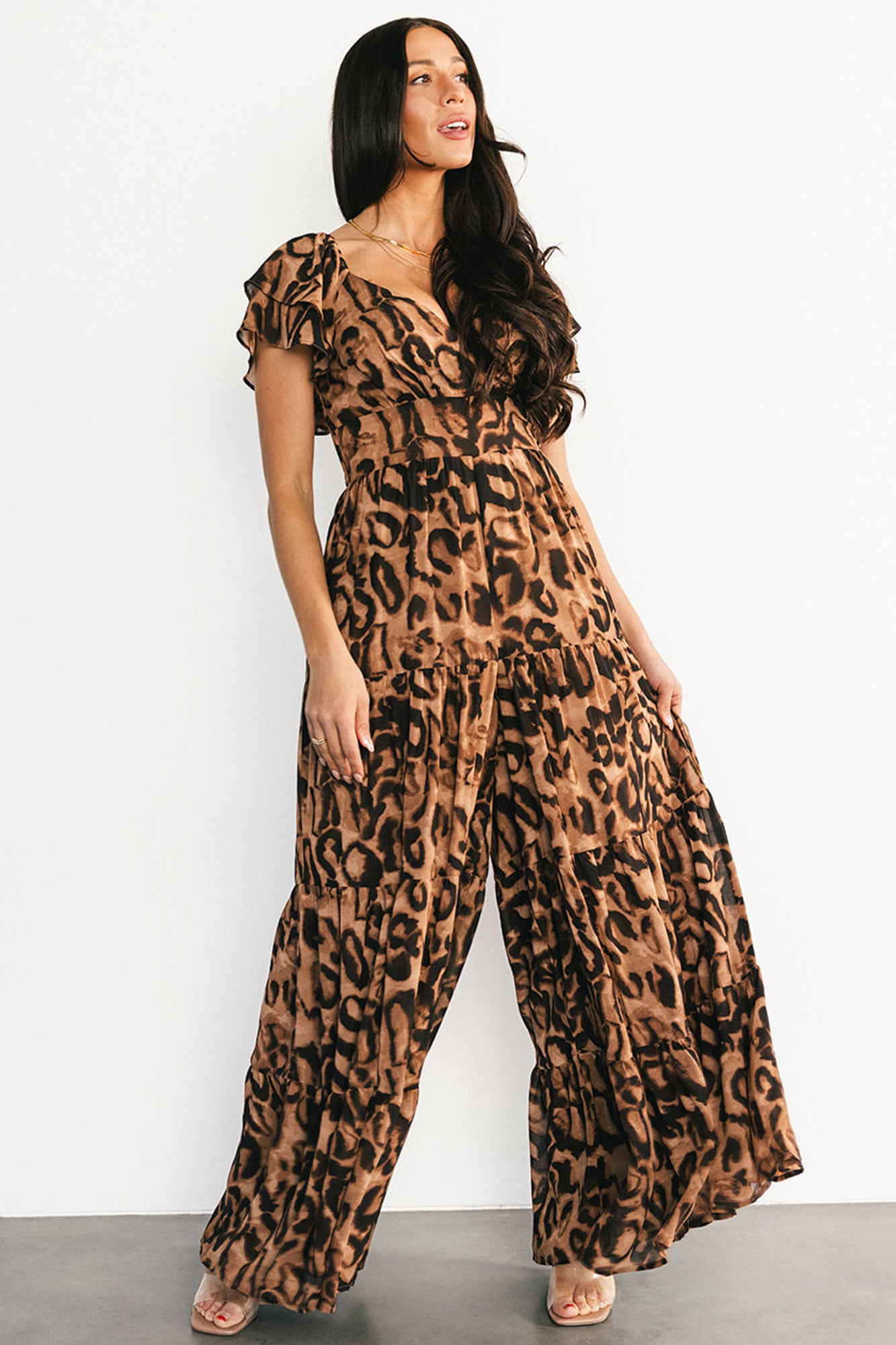 Katalina Jumpsuit | Leopard Print - Image 6