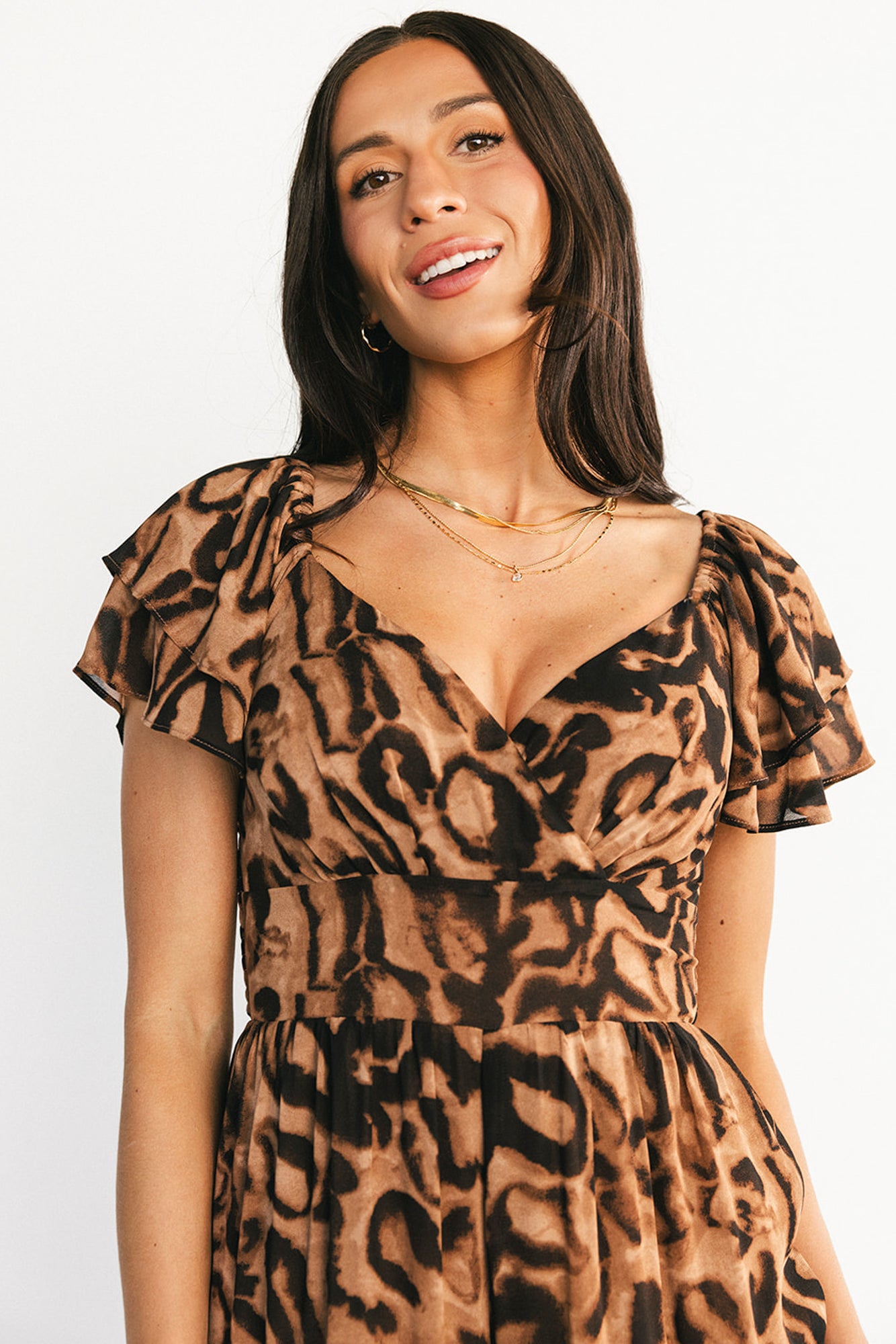 Katalina Jumpsuit | Leopard Print - Image 2