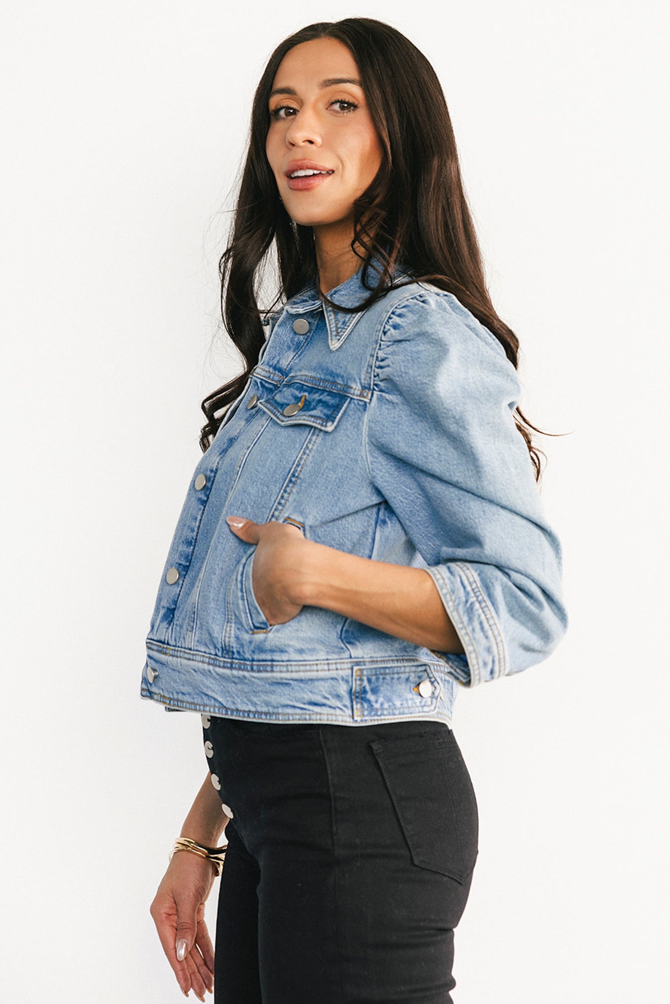 Inés Denim Jacket | Medium Wash - Image 2