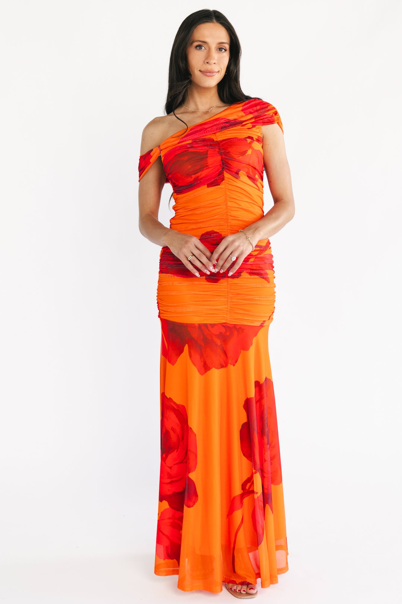 Santorini Maxi Dress | Sunset Red - Image 6