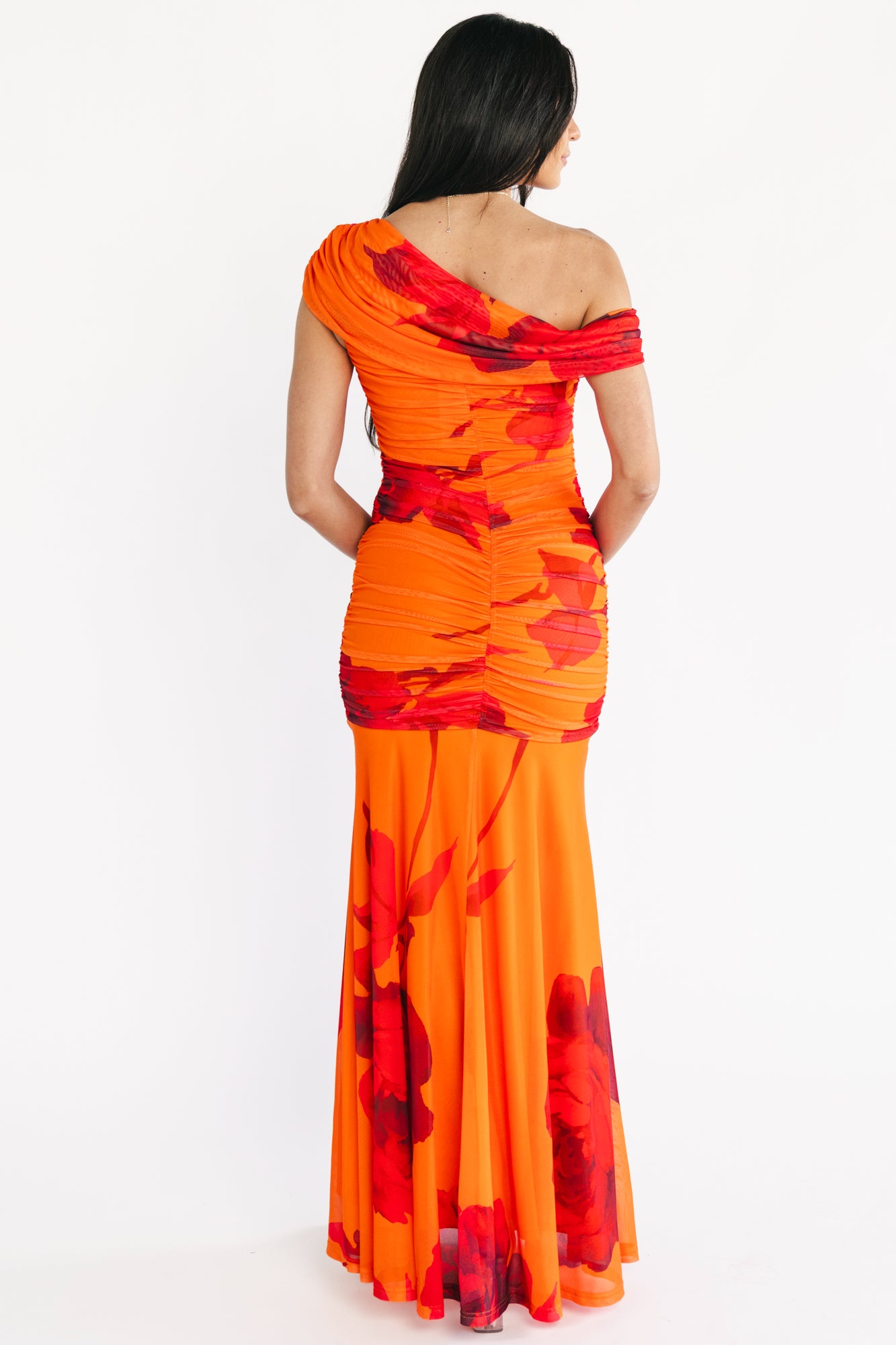 Santorini Maxi Dress | Sunset Red - Image 4