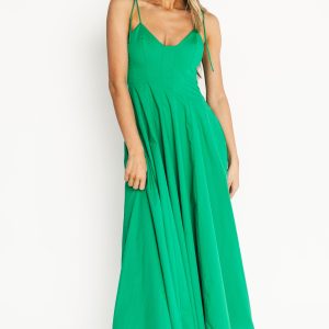 Kitty Maxi Dress | Green