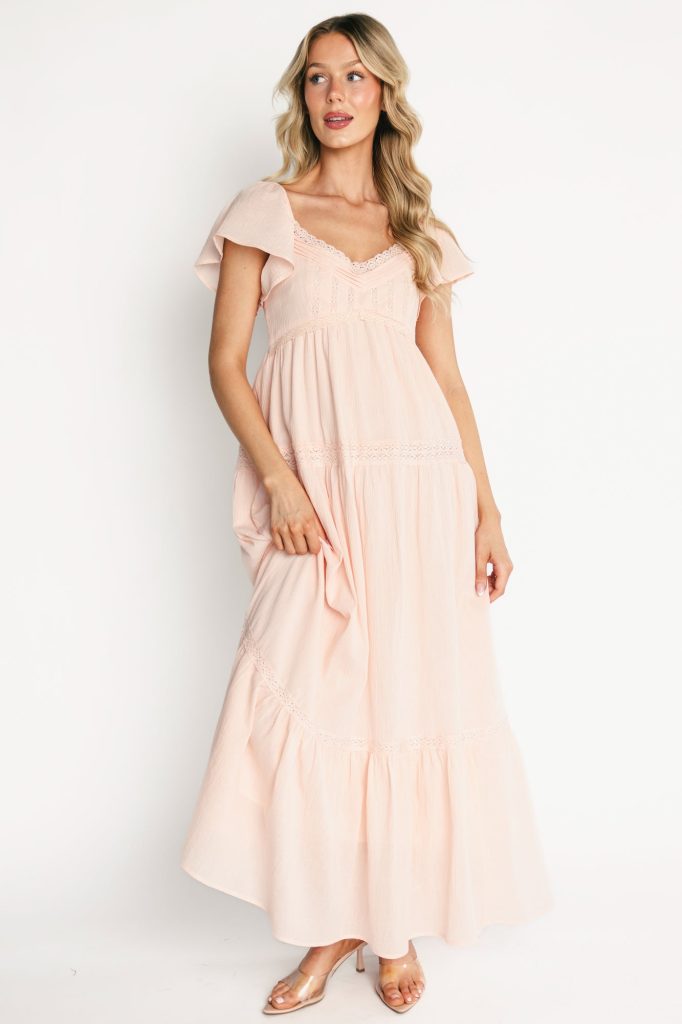 Sabine Maxi Dress | Blush