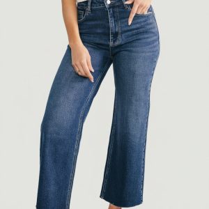 Kirby High Rise Wide Leg Jeans | Dark Wash