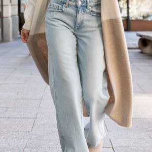 Riley Mid Rise Relaxed Fit Jeans | Light Wash