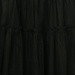 Fabric Swatch - Emma Tulle | Black