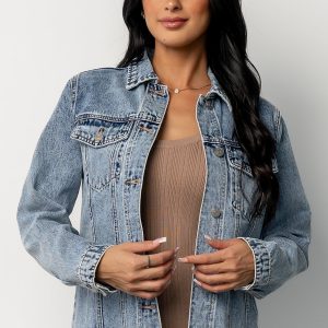 Devon Denim Jacket | Light Wash