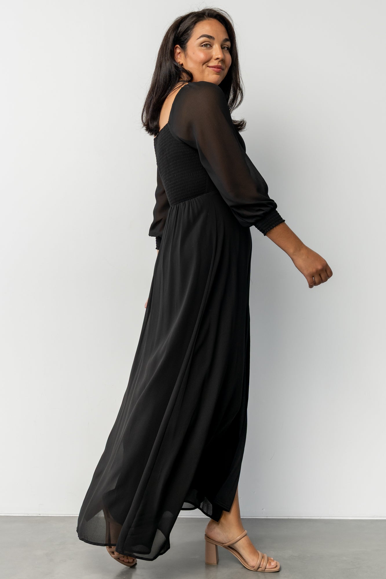 Giselle Maxi Dress | Black - Image 5