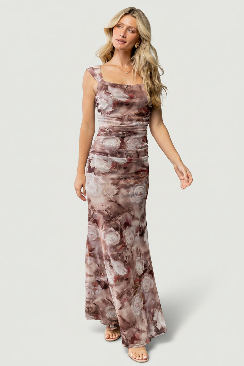Amelia Tank Maxi Dress | Dusty Clove Multi - Image 4