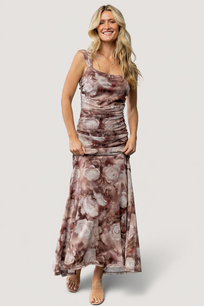 Amelia Tank Maxi Dress | Dusty Clove Multi - Image 5