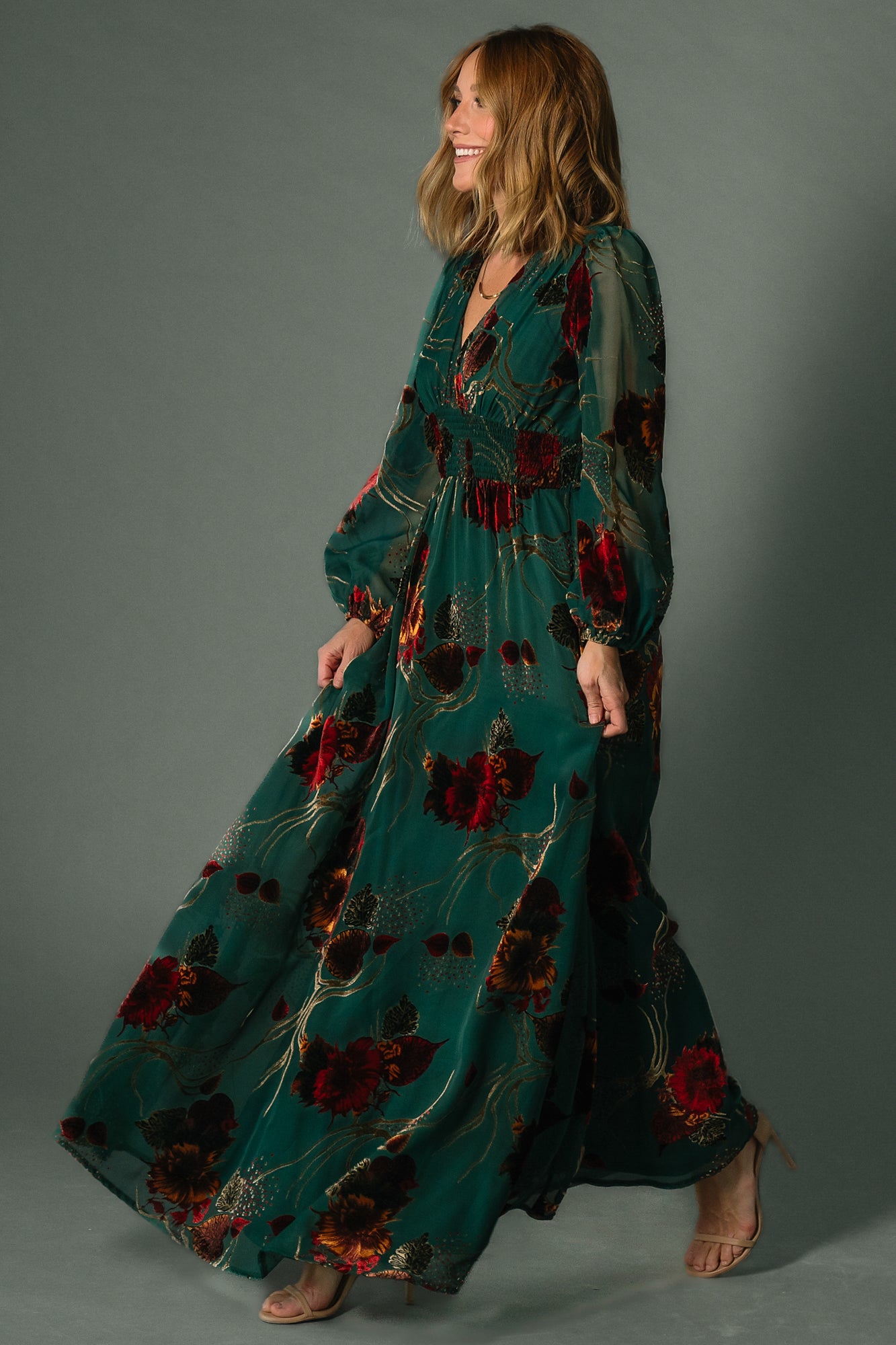 Mikla Maxi Dress | Jade Multi - Image 5