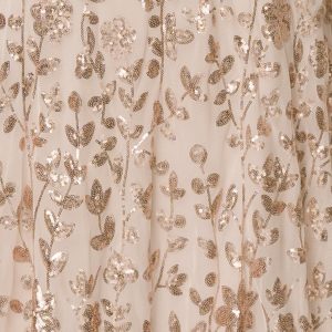 Fabric Swatch - Esme Sequin | Rose Gold