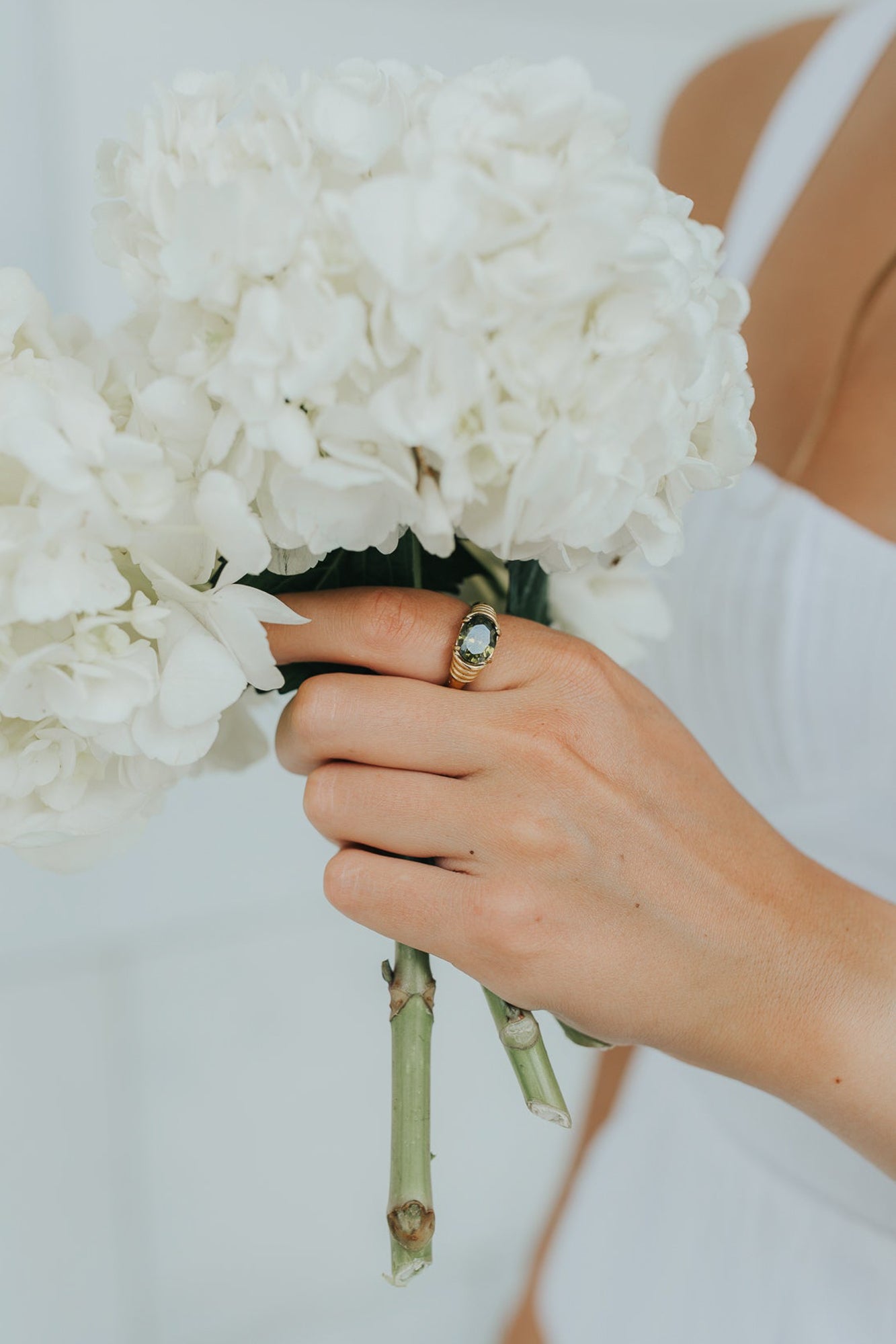 The Maddie Ring in Emerald - Image 5