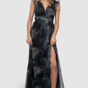 Adelyn Maxi Dress | Midnight Floral