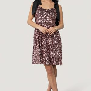 Vega Sequin Short Dress | Mauve