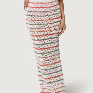 Viento Skirt | Multi Stripe