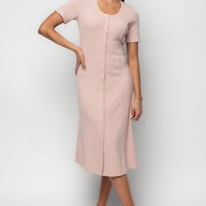 Océane Midi Dress | Blush