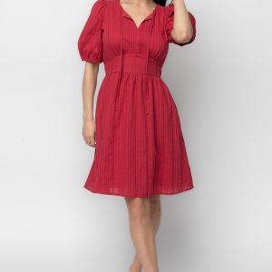 Hayley Short Dress | Red