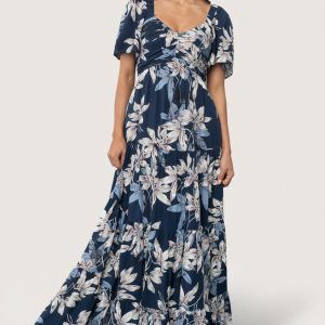 Villa Maxi Dress | Blue Floral