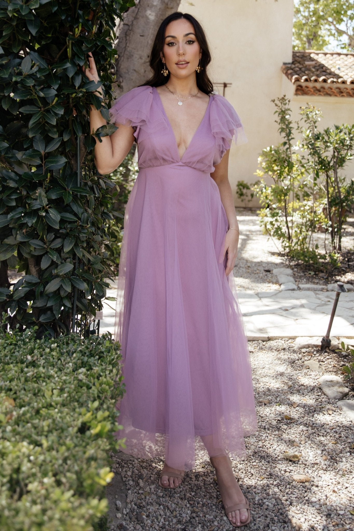 Annabella Tulle Dress | Lavender - Image 2
