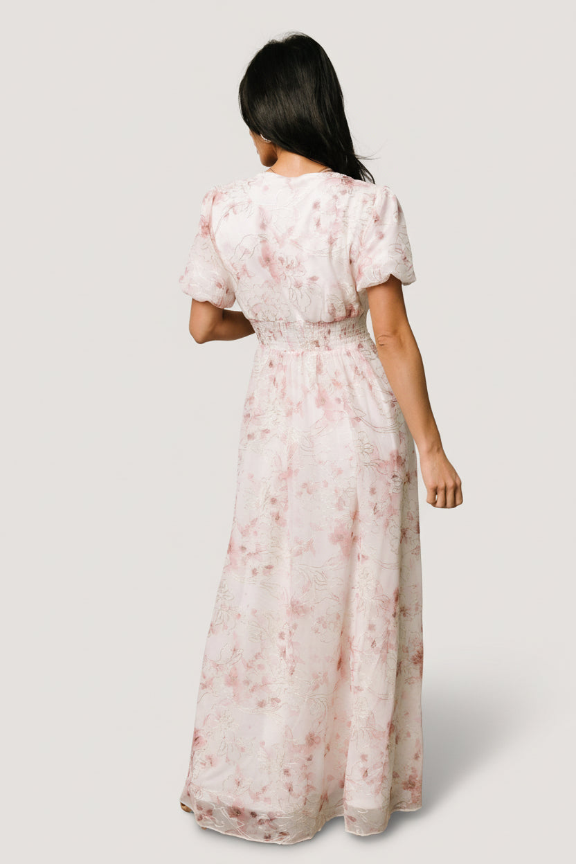 Ardley Maxi Dress | Mauve Floral - Image 6