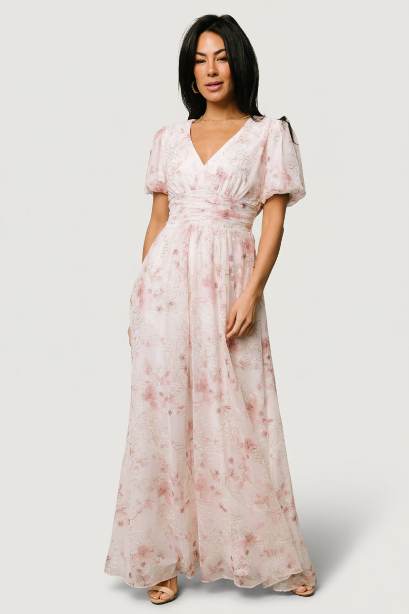 Ardley Maxi Dress | Mauve Floral