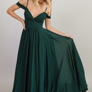 Bianca Lace Maxi Dress | Emerald