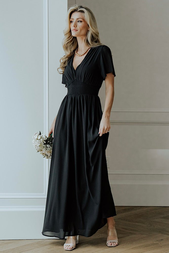 Birdie Maxi Dress | Black - Image 4