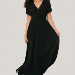 Birdie Maxi Dress | Black