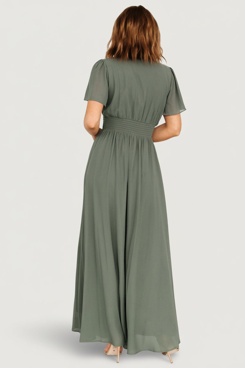Birdie Maxi Dress | Dark Sage - Image 2