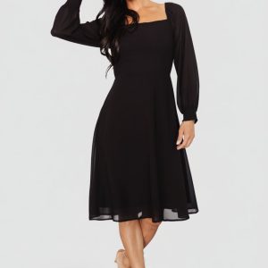 Elise Short Dress | Black