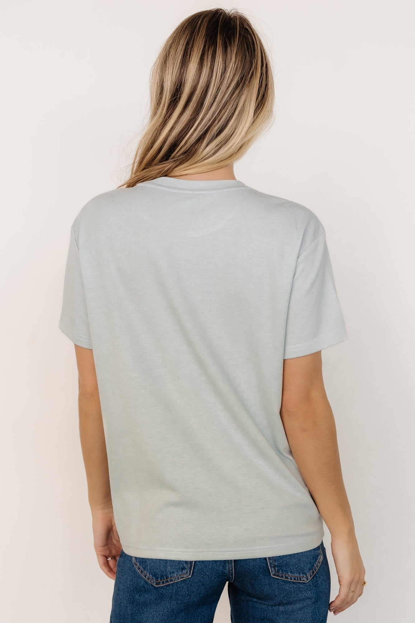 Elliot Relaxed Tee | Pale Mint - Image 5