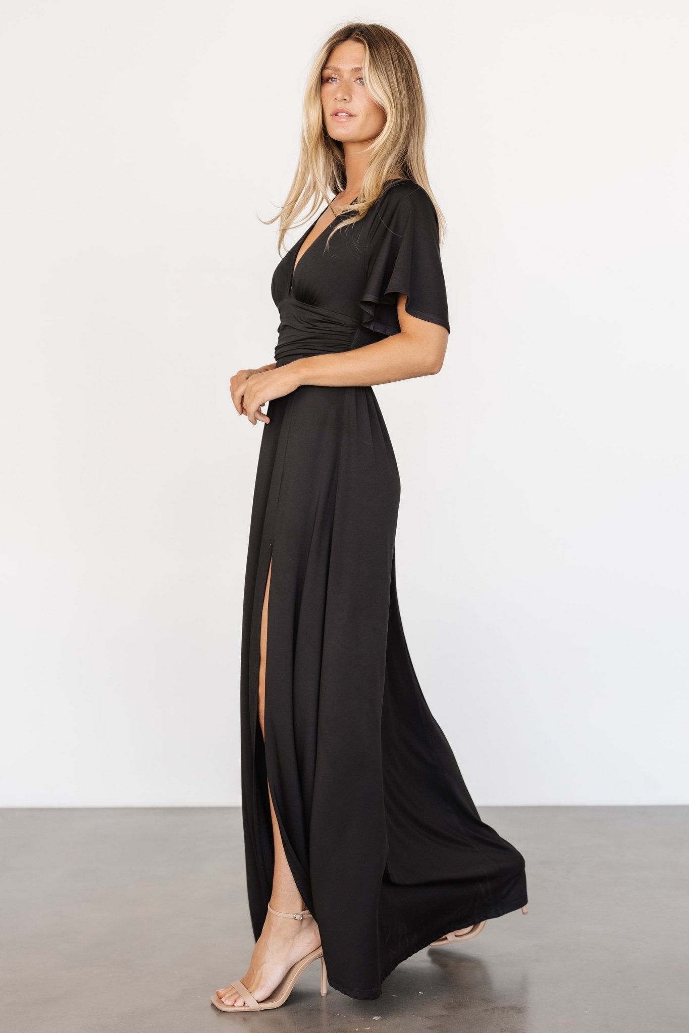 Emberly Maxi Dress | Black - Image 7