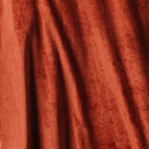 Fabric Swatch - Meghan Velvet | Terracotta