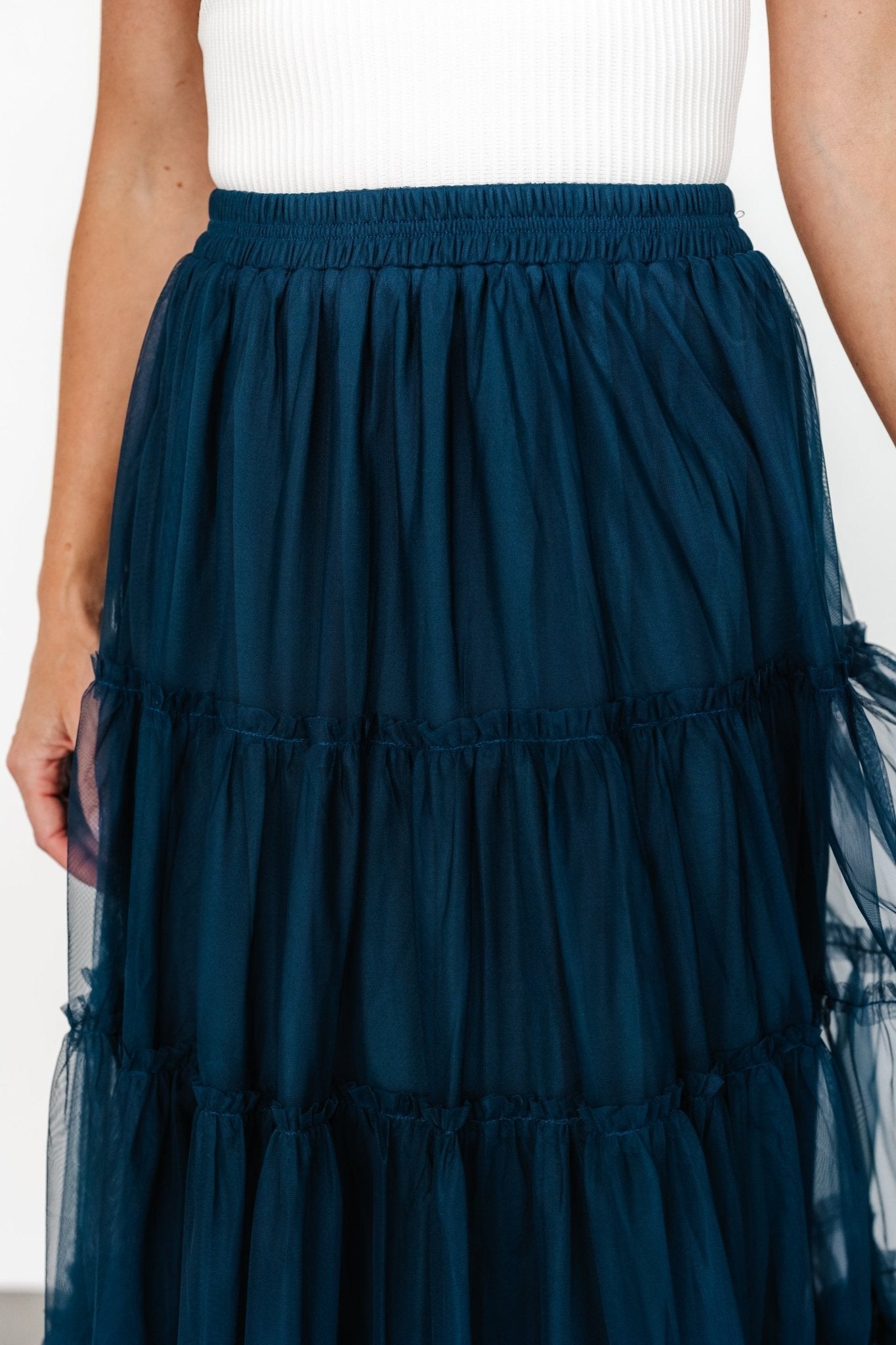 Galena Tulle Skirt | Deep Topaz - Image 6