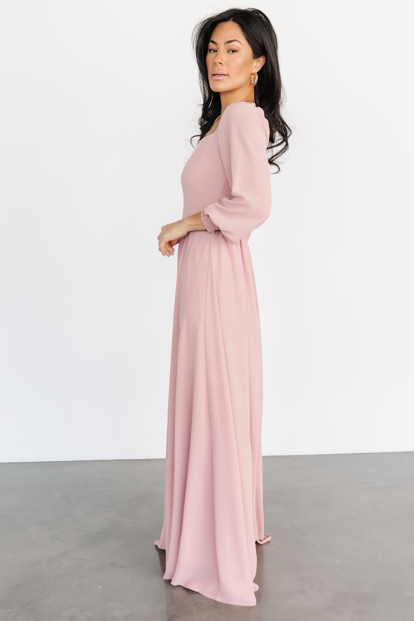 Giselle Maxi Dress | Blush - Image 7
